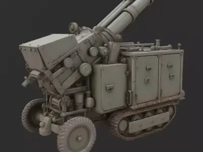 BATERIA ANTEAEREA 2 Free 3D print model
