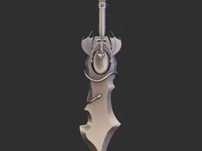 Game Sword 3D model