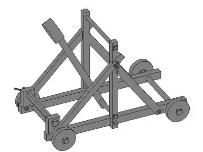 The stone thrower Free 3D print model