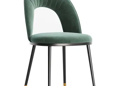 Hoff Soho dining chair set 3D model
