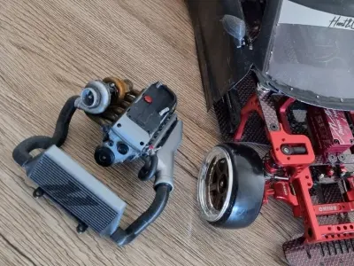 10th scale RC Drift Car Ford Barra Engine for Rhinomax II 3D print model purchase