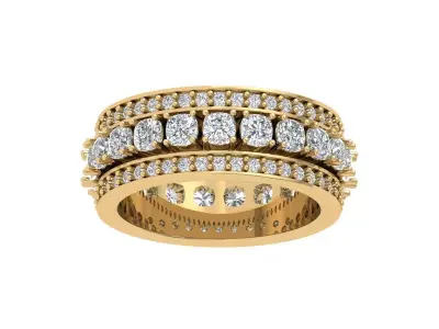 Wedding Ring  3D print model 194