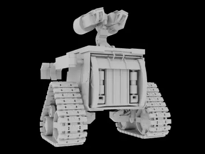 Pixar wall-e  Free 3D model