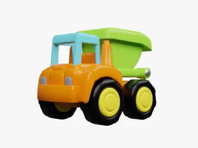 Kids Toys - Dump Truck 3D model