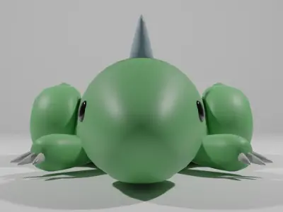 dinosaur cute 3D Model 3D model