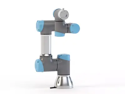 Photorealistic Universal Robots collaborative UR3 3D model