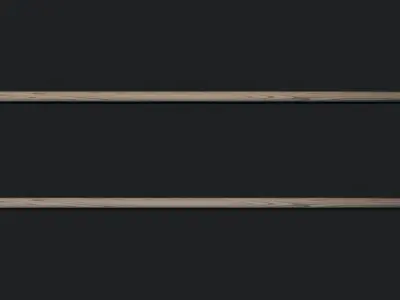 Medieval Winged Spear Low-poly 3D model