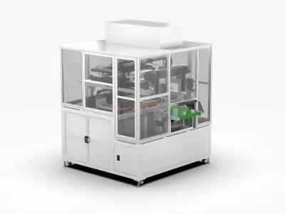 Automatic PCB Flat Plate Loading Machine 3D model