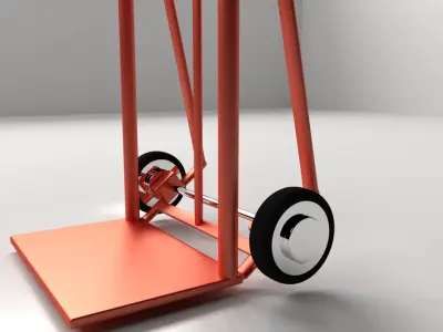 Handtruck hand truck 3D model