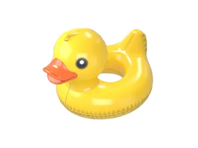 Duck Float v1 001 Low-poly 3D model