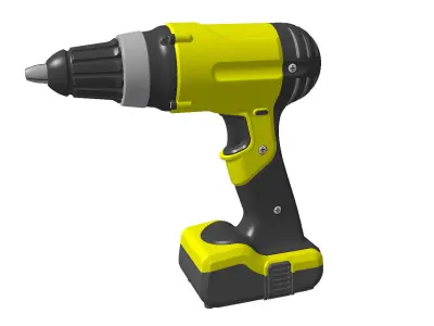 Driller electric drill Free 3D model