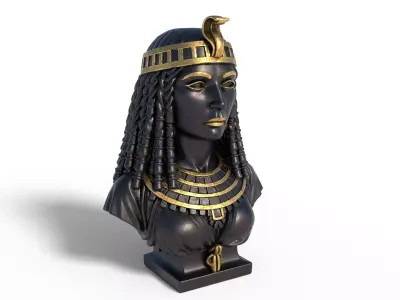 cleopetra Low-poly 3D model