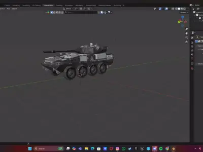 arx pounder  Low-poly 3D model