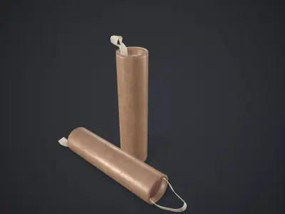 Smoke Sovet Low-poly 3D model