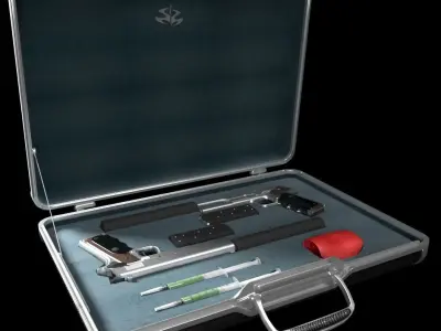 Hitman Attache Case 3D model