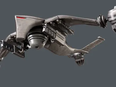 Hunter killer-drone 3D model
