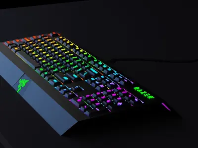 Razer Keyboard 3D model