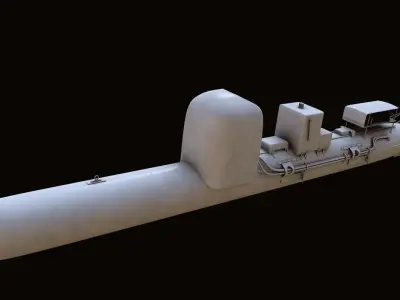 Maiale- Italian Human Torpedo  3D model