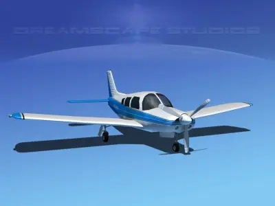 Piper Cherokee Arrow 3D model buy