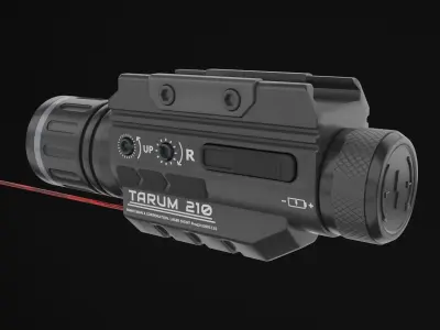 Tactical Laser Sight Type TARUM-210 3D model