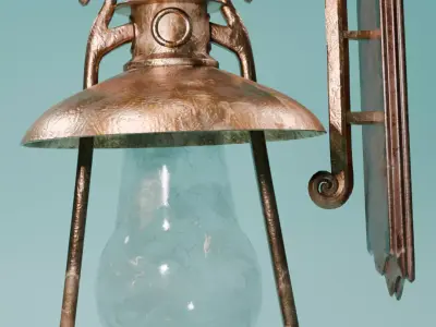 lantern Low-poly 3D model