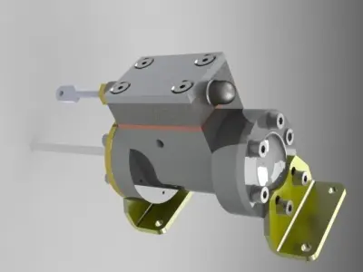 Assembly Cylinder Free 3D model