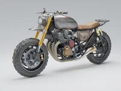 Daryl Dixon Bike The Walking dead   3D model