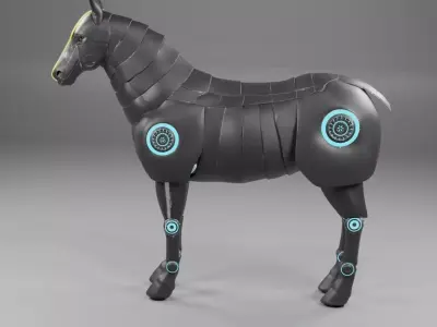 The Robot Horse 3D model