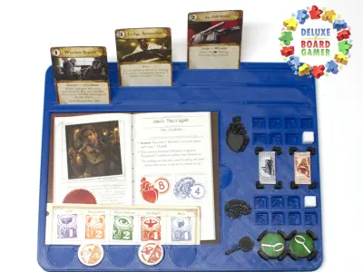 Eldritch Horror Player Organizer Dashboard 3D print model