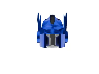 An Optimus Prime Helmet 3D  3D model