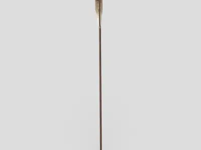 CC0 - Wooden Arrow Free low-poly 3D model