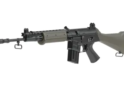 FN CAL 3D model