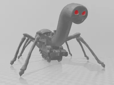 Cursed Thomas the Train EXE  3D print model