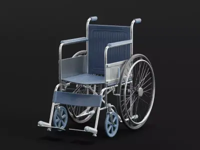Wheelchair Free 3D model purchase