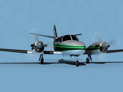 Cessna F406 Caravan II V06 3D model