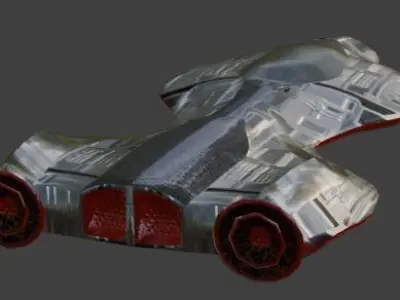 Fighter 59 Free low-poly 3D model