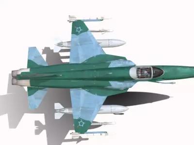 F5 EM TIGER BR Low-poly 3D model