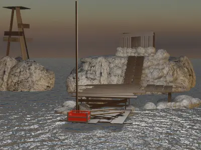 island survival 3D model