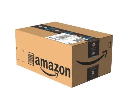 Amazon Box 1G PBR 13 Low-poly 3D model