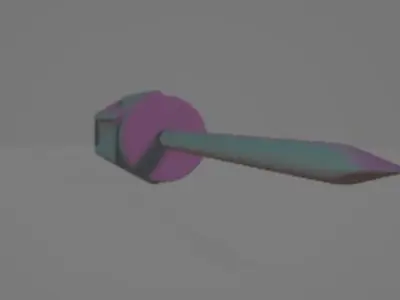 Screwdriver phillips Free low-poly 3D model
