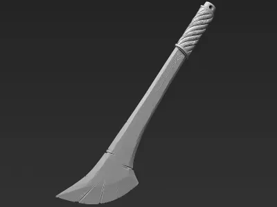 Zbrush Sword 02 3D model