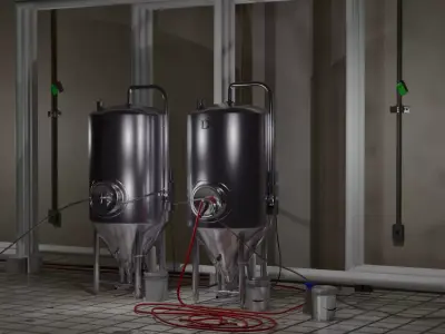 Beer Distiller 3D model