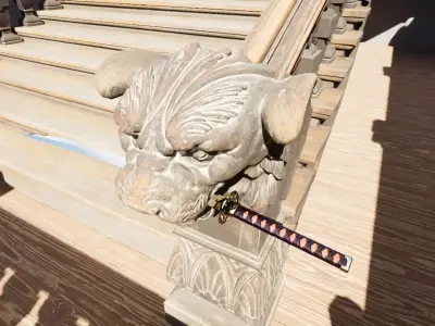 Katana samurai sword Free 3D model shop