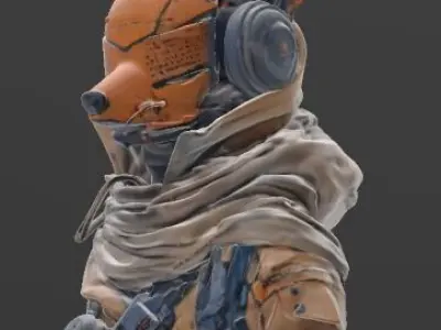Sentinel Fox 3D model
