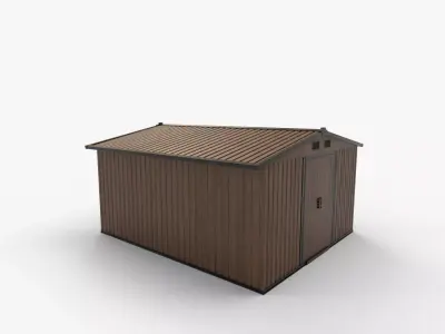 Falcon garden shed 3D model