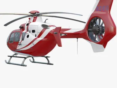 Eurocopter EC 135 Medical 3D model purchase