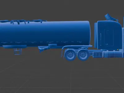 Peterbilt  3d model 3D model