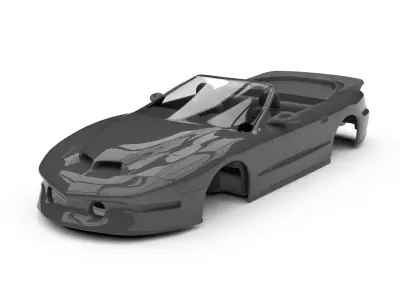 1997 pontiac firebird 3D print model