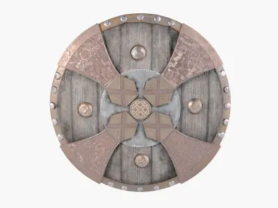 Viking Shield 3D model order