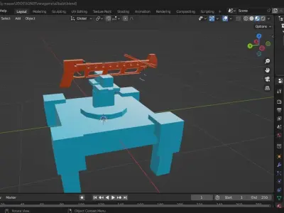 3DArbalet  Free low-poly 3D model